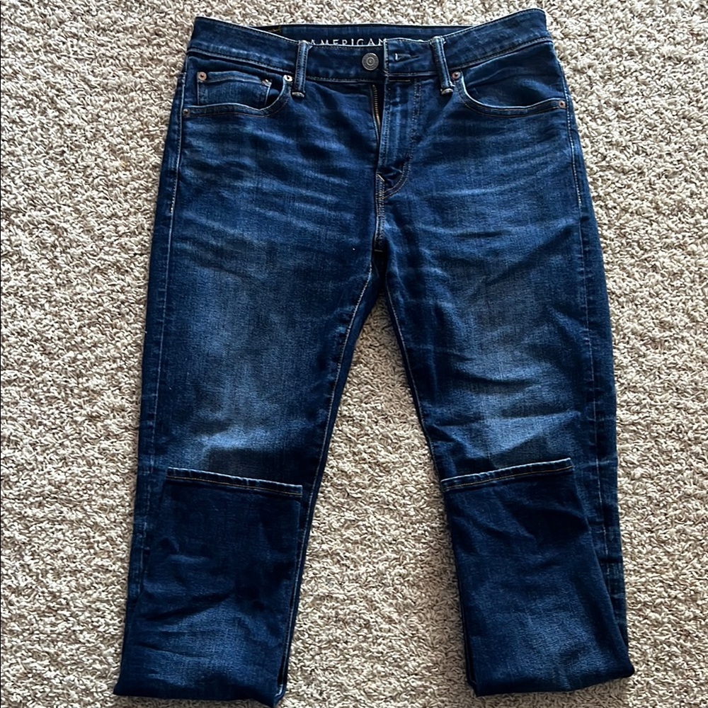 American Eagle Outfitters Men's Blue Jeans